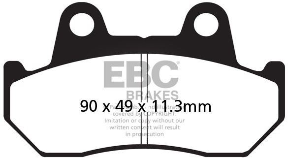 EBC Brzdové destičky FA069/3HH