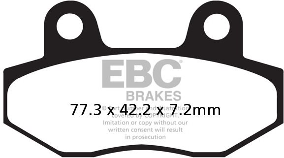 EBC Brzdové destičky FA086HH