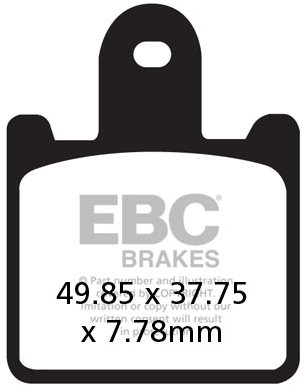 EBC Brzdové destičky FA417/4HH