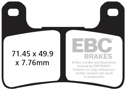 EBC Brzdové destičky FA379HH