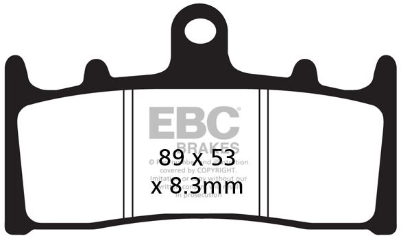 EBC Brzdové destičky FA188HH