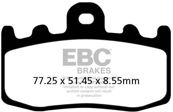 EBC Brzdové destičky FA335HH