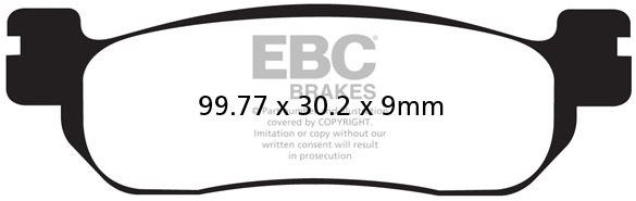 EBC Brzdové destičky FA275HH