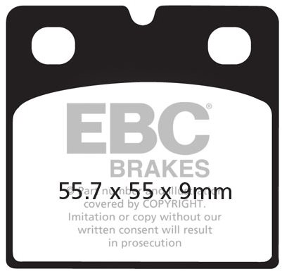 EBC Brzdové destičky FA018HH
