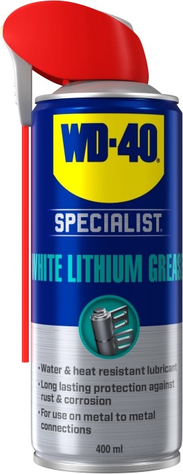 WD-40 Specialist Vysoce účinná bílá lithiová vazelína 400ml