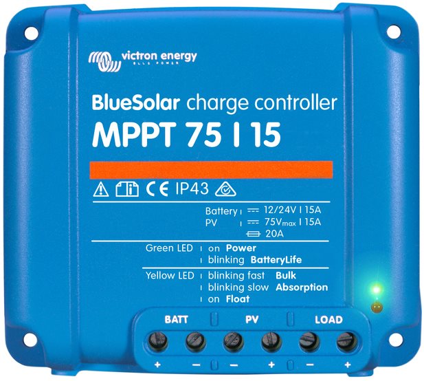 VICTRON ENERGY MPPT regulátor BlueSolar 75/15