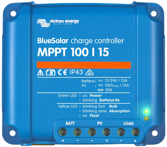 VICTRON ENERGY MPPT regulátor BlueSolar 100/15