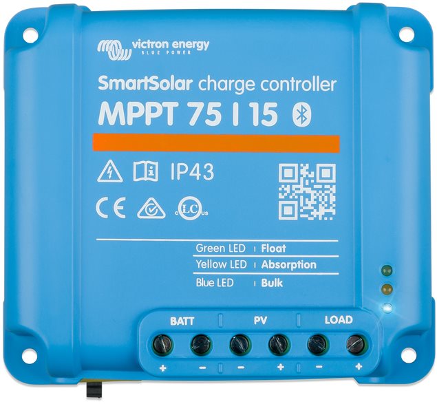 VICTRON ENERGY MPPT regulátor SmartSolar 75/15