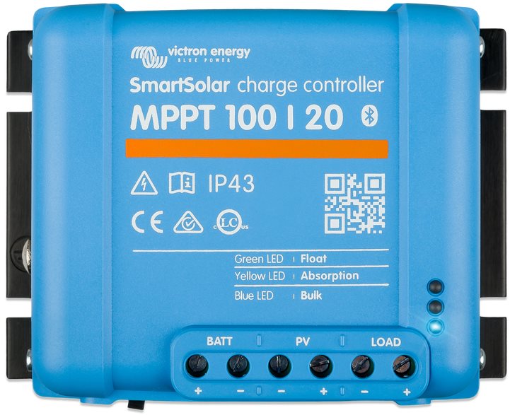 Victron Energy Solární regulátor SmartSolar MPPT 100/20, 12/24/48V, 20A