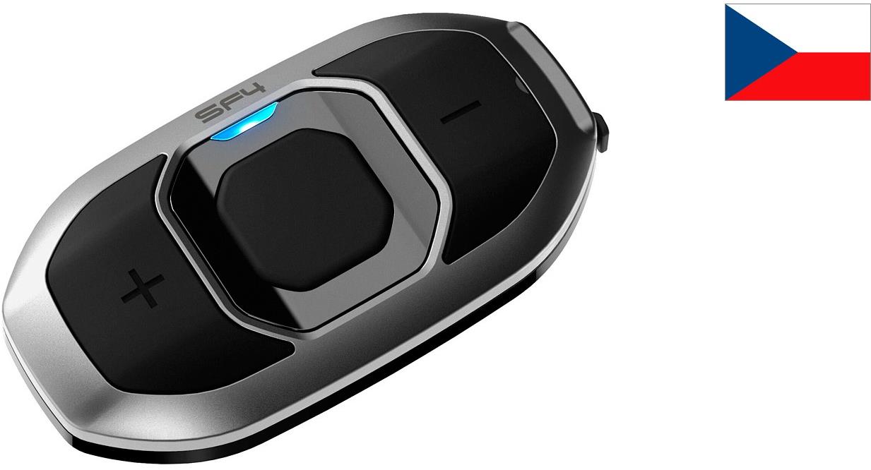 SENA Bluetooth handsfree headset SF4 (dosah 1,2 km)
