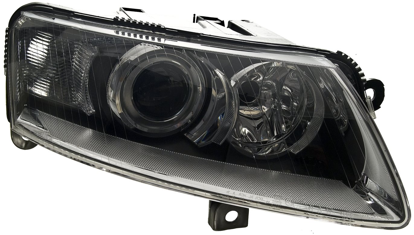 ACI AUDI A6 04-08 přední světlo BI-XENON D2S s funkcí pro denní svícení (bez řídící jednotky, s moto