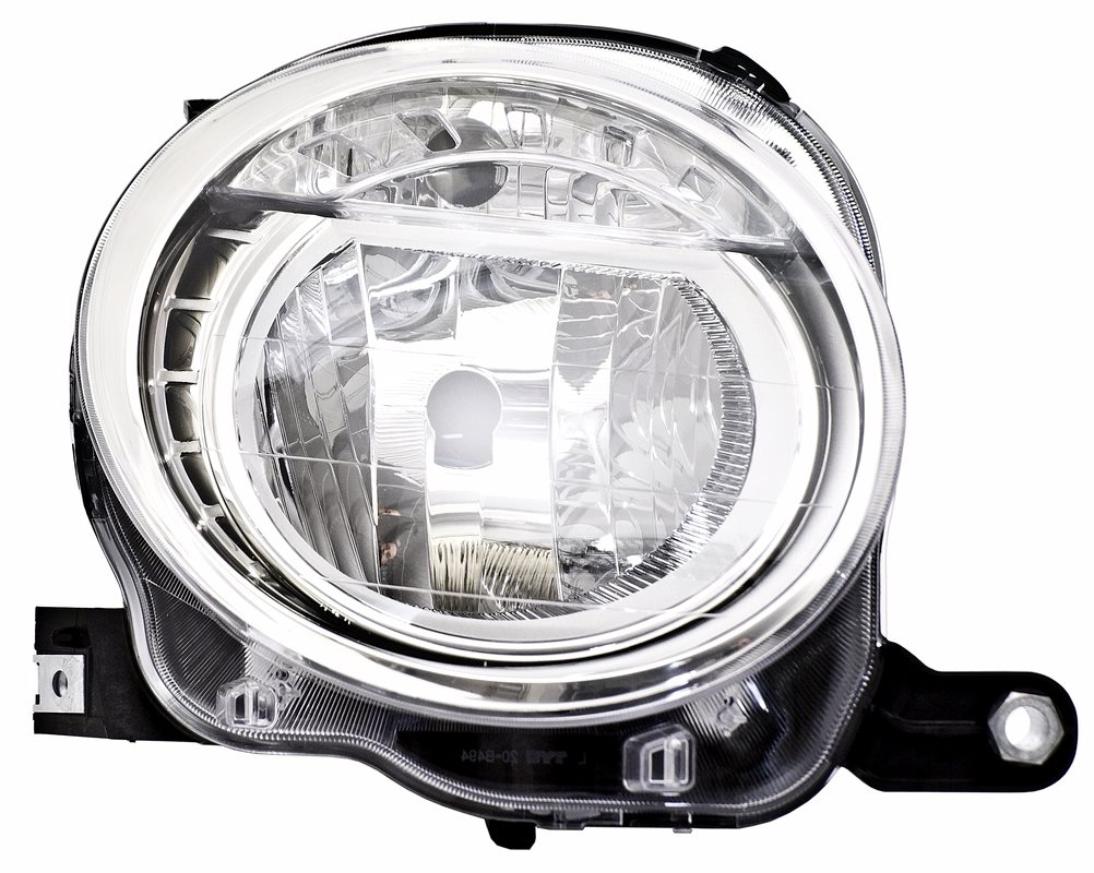 ACI FIAT 500 07- přední světlo potkávací H7  P