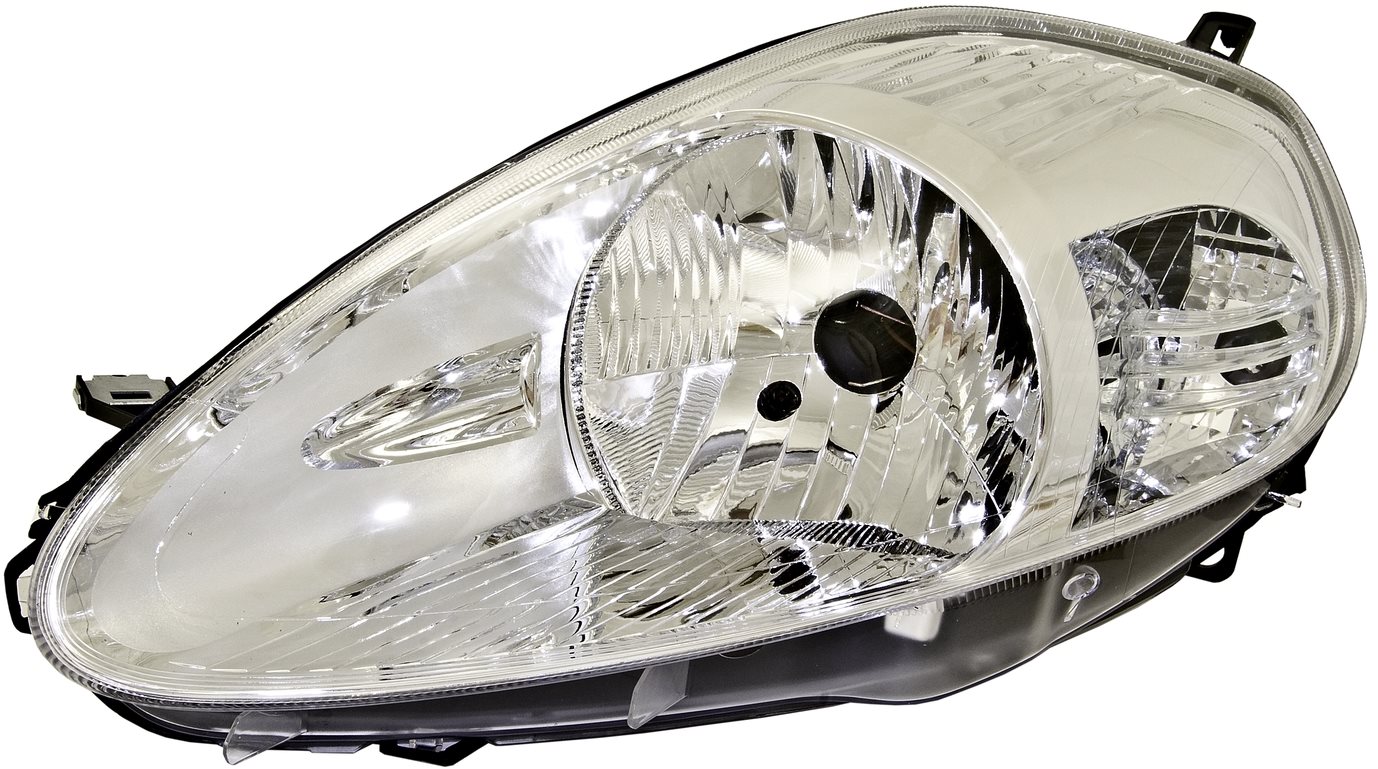 ACI FIAT GRANDE PUNTO 05-08 přední světlo H4  chromové L