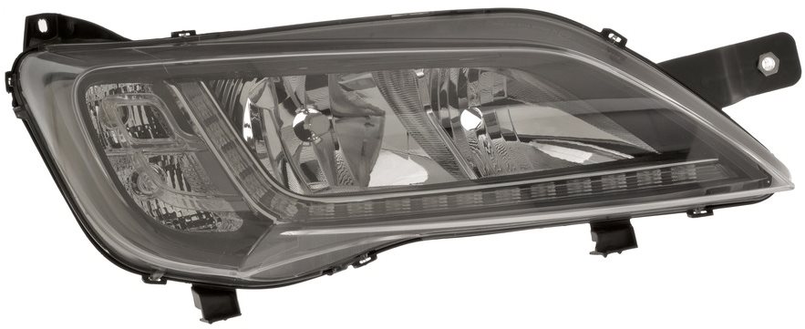 ACI FIAT DUCATO 14- přední světlo H7+H7+LED pro denní svícení  tmavé  P