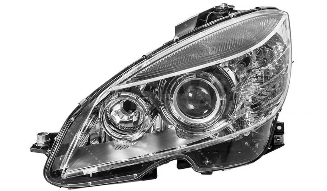 ACI MERCEDES-BENZ W204 "C" 07- přední světlo XENON D1S+H7  (aut. o