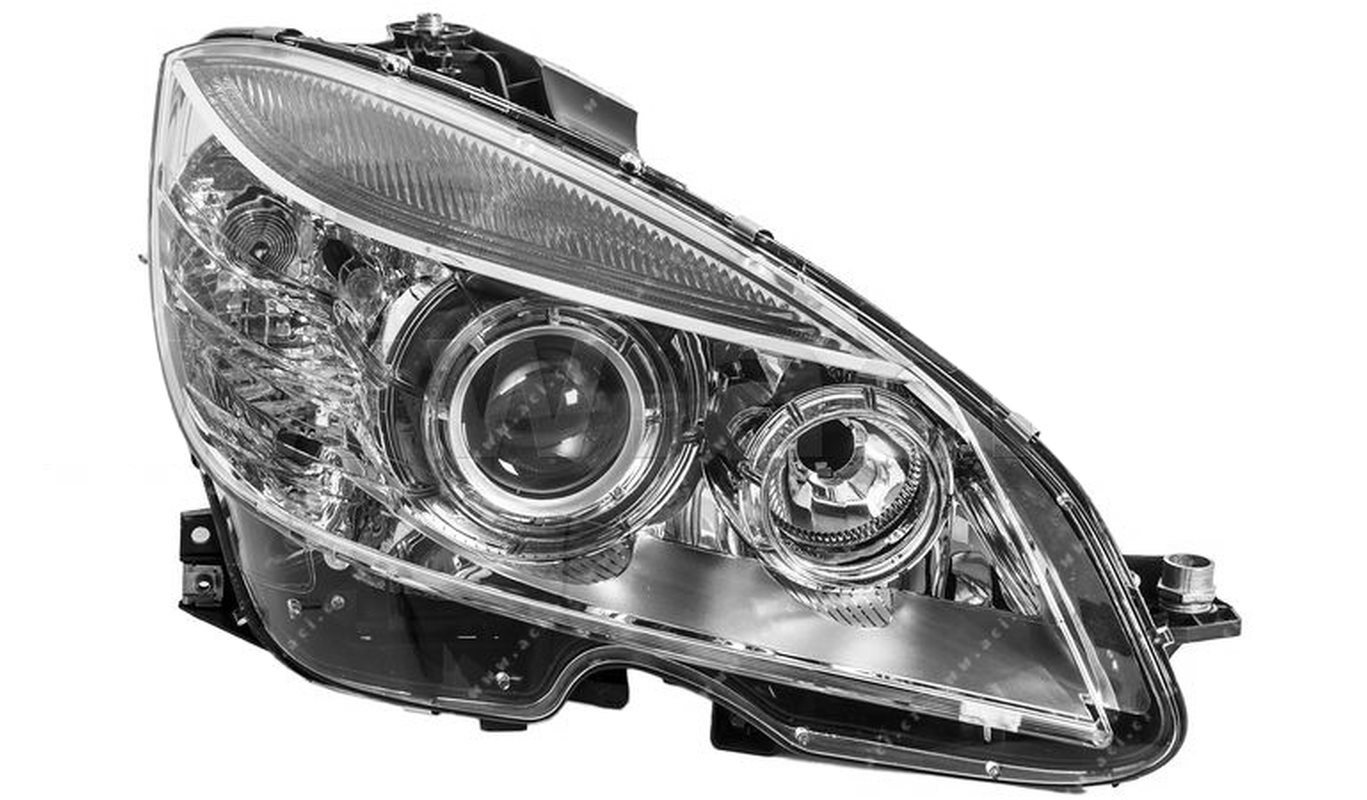 ACI MERCEDES-BENZ W204 "C" 07- přední světlo XENON D1S+H7  (aut. o