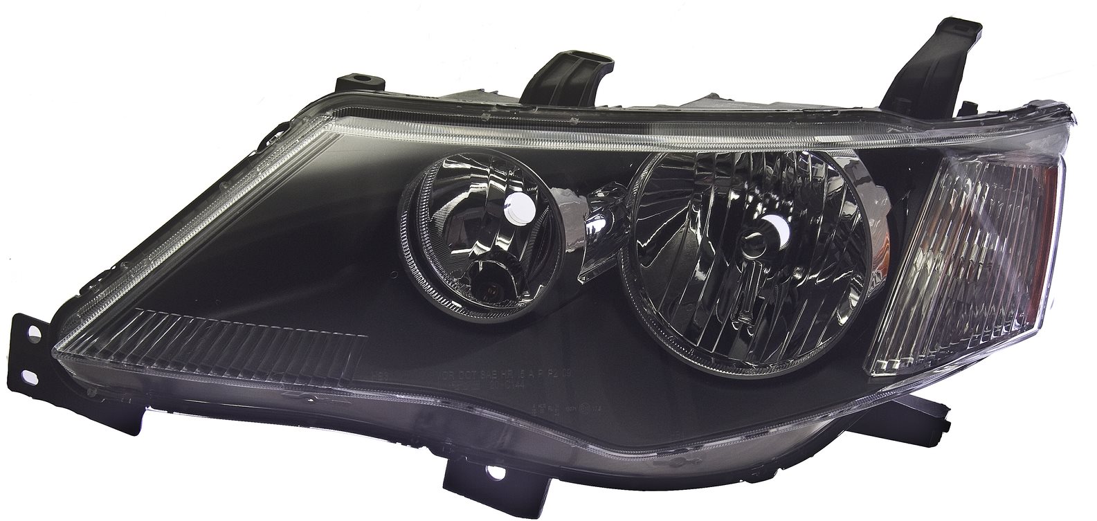 ACI MITSUBISHI OUTLANDER 06- přední světlo HB3+HB4  černé L