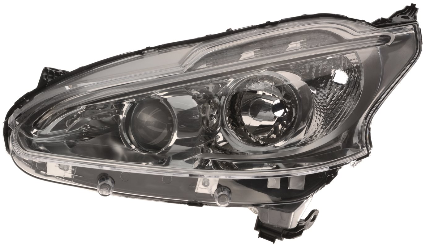 ACI PEUGEOT 208 12- přední světlo H7+H7 s čočkou, s LED denním svícením  L