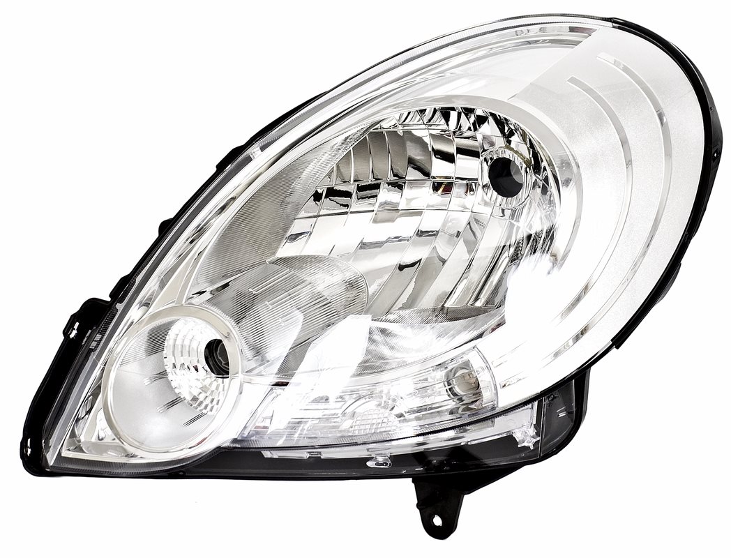 ACI RENAULT KANGO 08- přední světlo H4  chrom L