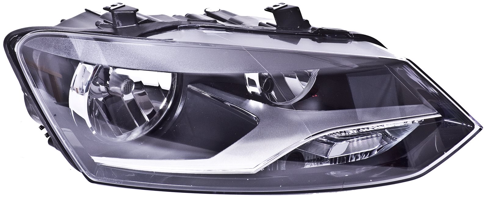 ACI VW POLO 09- přední světlo H7+H7  typ Hella P