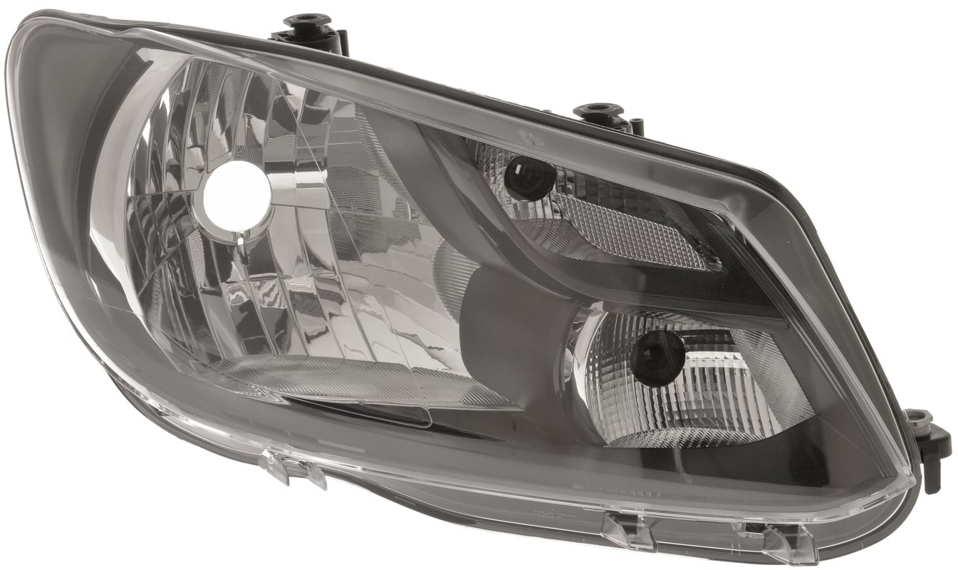 ACI VW CADDY 10-15 6/13- přední světlo H4 černé  P