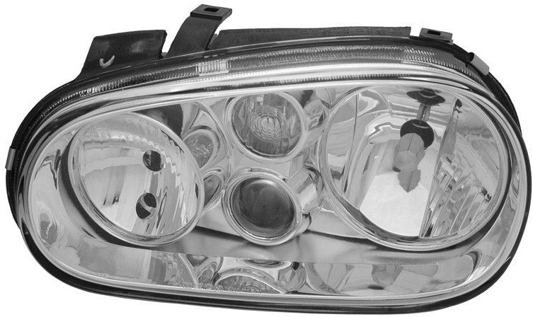ACI VW GOLF 97- přední světlo H7+H1+H3  L