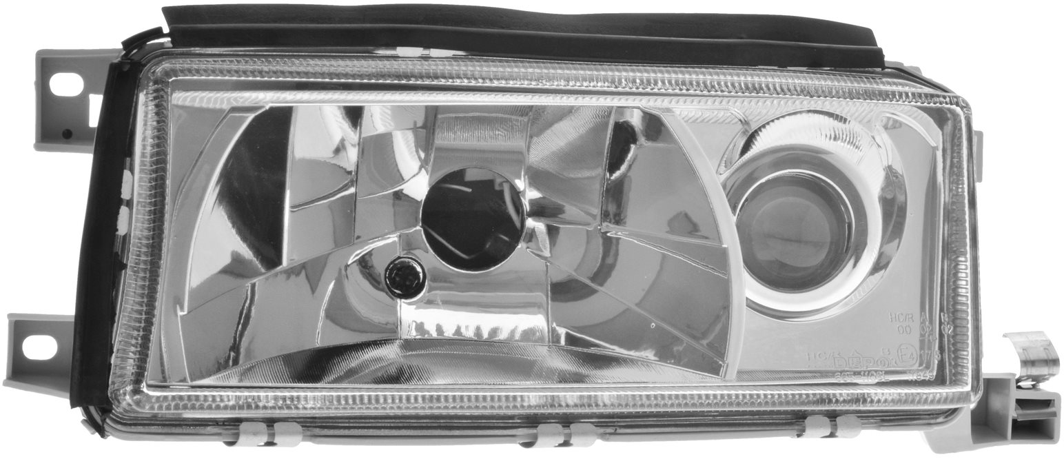 ACI ŠKODA OCTAVIA 97-01 přední světlo H4+H3 čirá optika  L