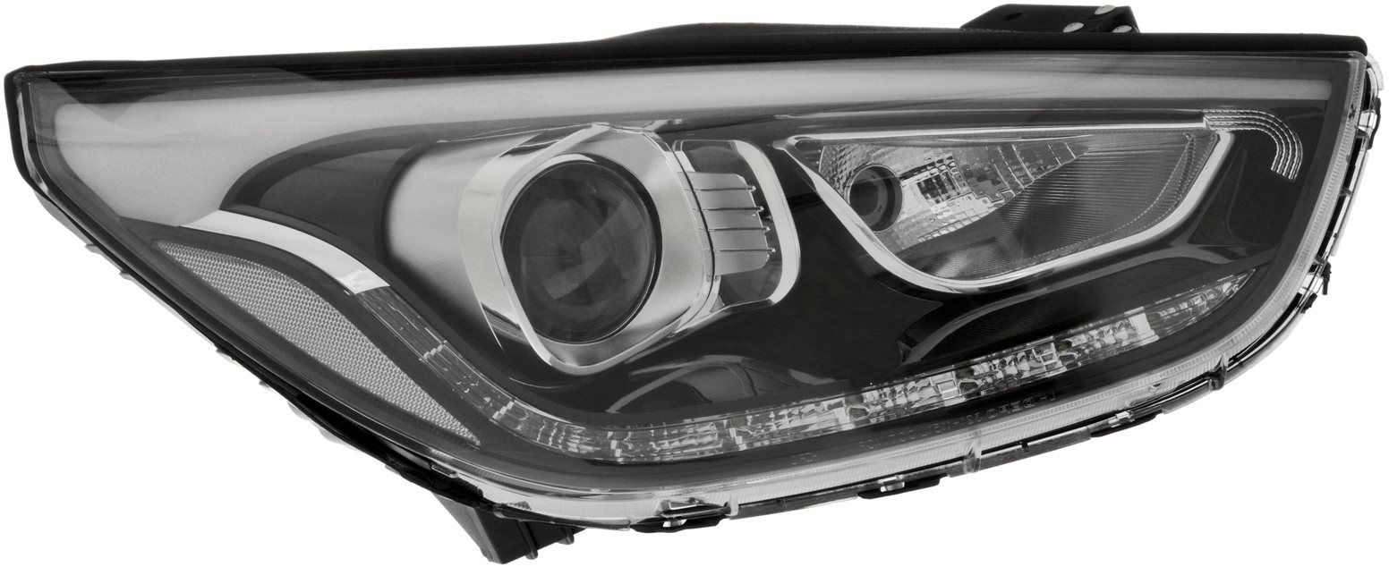 ACI HYUNDAI ix35 4/10-15 13- přední světlo HIR2+LED  s denním svícením a p
