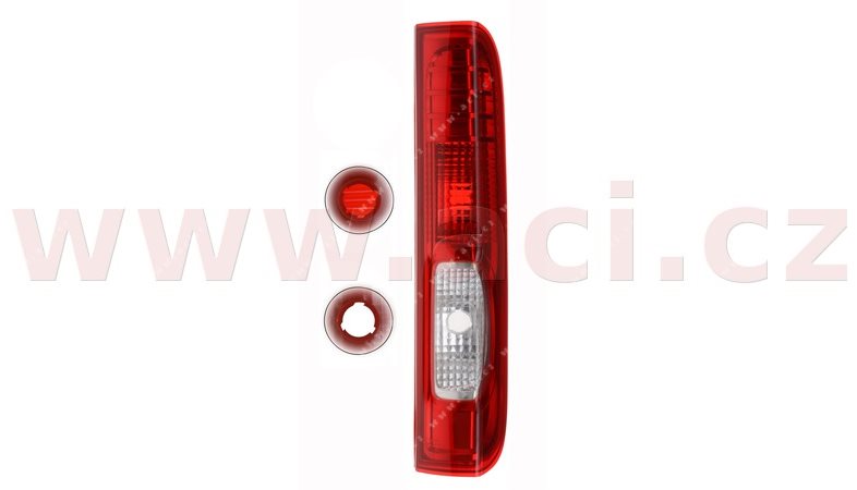 ACI RENAULT TRAFIC 06-14 zadní světlo (bez objímek) (pro obj. se 3 zámky) P