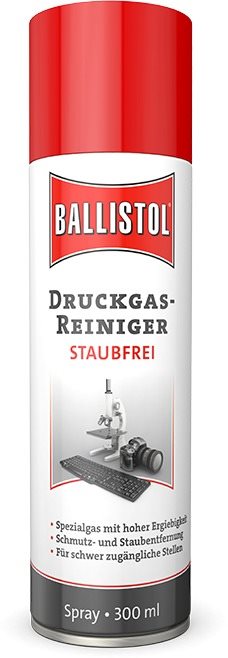 Ballistol Bez prachu stlačený vzduch sprej, 300 ml