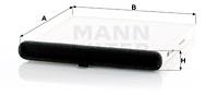 MANN-FILTER CU24009 pro vozy MAZDA