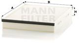 MANN-FILTER CU25007 pro vozy FORD;VOLVO