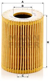 MANN-FILTER HU7017z pro vozy SEAT, SKODA, VW