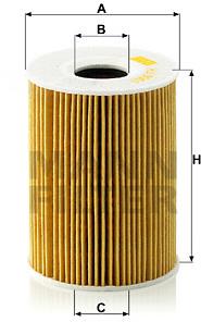 MANN-FILTER HU9001x pro vozy PORSCHE