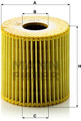 MANN-FILTER HU819/1x pro vozy NISSAN