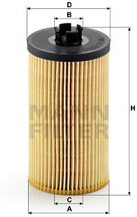 MANN-FILTER HU931/5x pro vozy MERCEDES-BENZ