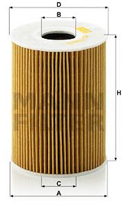 MANN-FILTER HU926/5y pro vozy MERCEDES-BENZ