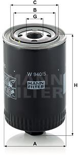 MANN-FILTER W940/5 pro vozy LAMBORGHINI