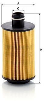MANN-FILTER HU7030z pro vozy CHEVROLET, OPEL