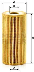 MANN-FILTER HU7027z pro vozy HYUNDAI, KIA