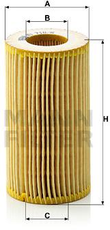 MANN-FILTER HU718/6x pro vozy HONDA