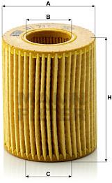 MANN-FILTER HU711x pro vozy FORD, MAZDA