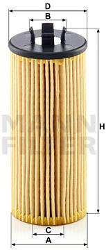 MANN-FILTER HU6015ZKIT pro vozy BMW, MINI
