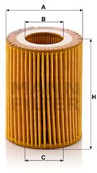 MANN-FILTER HU7003x pro vozy BMW