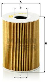 MANN-FILTER HU926/5x pro vozy BMW