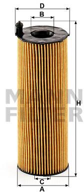 MANN-FILTER HU831x pro vozy AUDI, VW pro vozy AUDI, VW