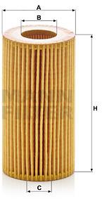 MANN-FILTER HU7012z pro vozy AUDI, VW