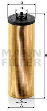 MANN-FILTER HU842x pro vozy AUDI, SKODA, VW