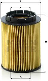 MANN-FILTER HU932/6n pro vozy AUDI, FORD, JEEP, MERCEDES-BENZ, PORSCHE, VW