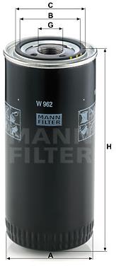 MANN-FILTER W962 pro vozy ASTON MARTIN